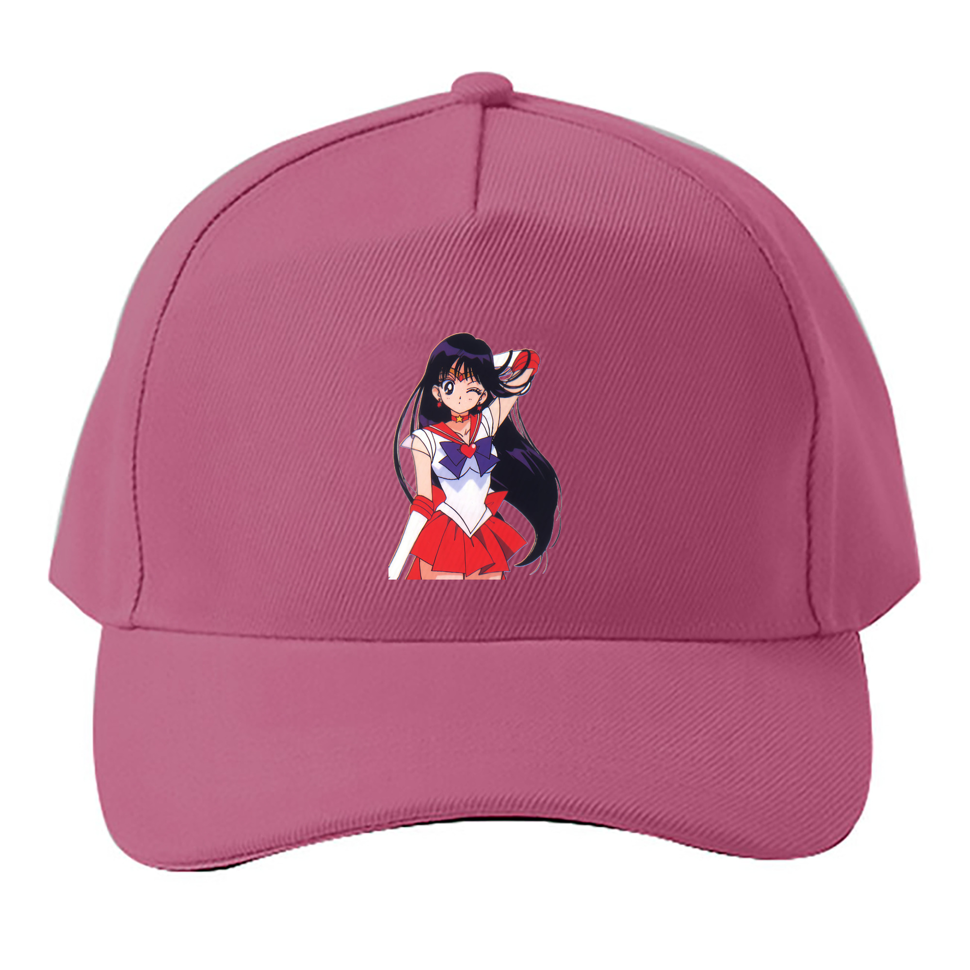 （画像用） 美少女戦士セーラームーン 火野レイ ひの レイ Sailor Moon Hino Rei （セーラーマーズ,Sailor Mars） ベースボールキャップ 綿100％ 男女兼用 帽子 スポーツ